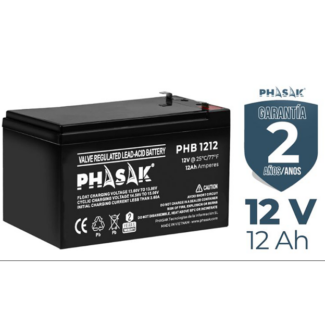 Bateria Phasak 12V 12Ah