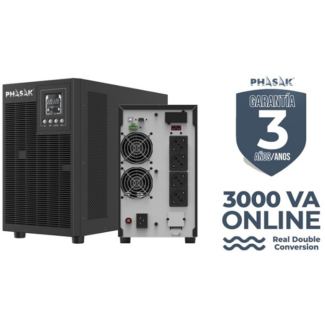 UPS PHASAK LCD On-Line 3000 VA