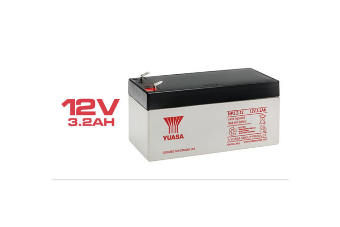 Bateria Yuasa NP3.2-12 chumbo-ácido 12V 3.2 Amp