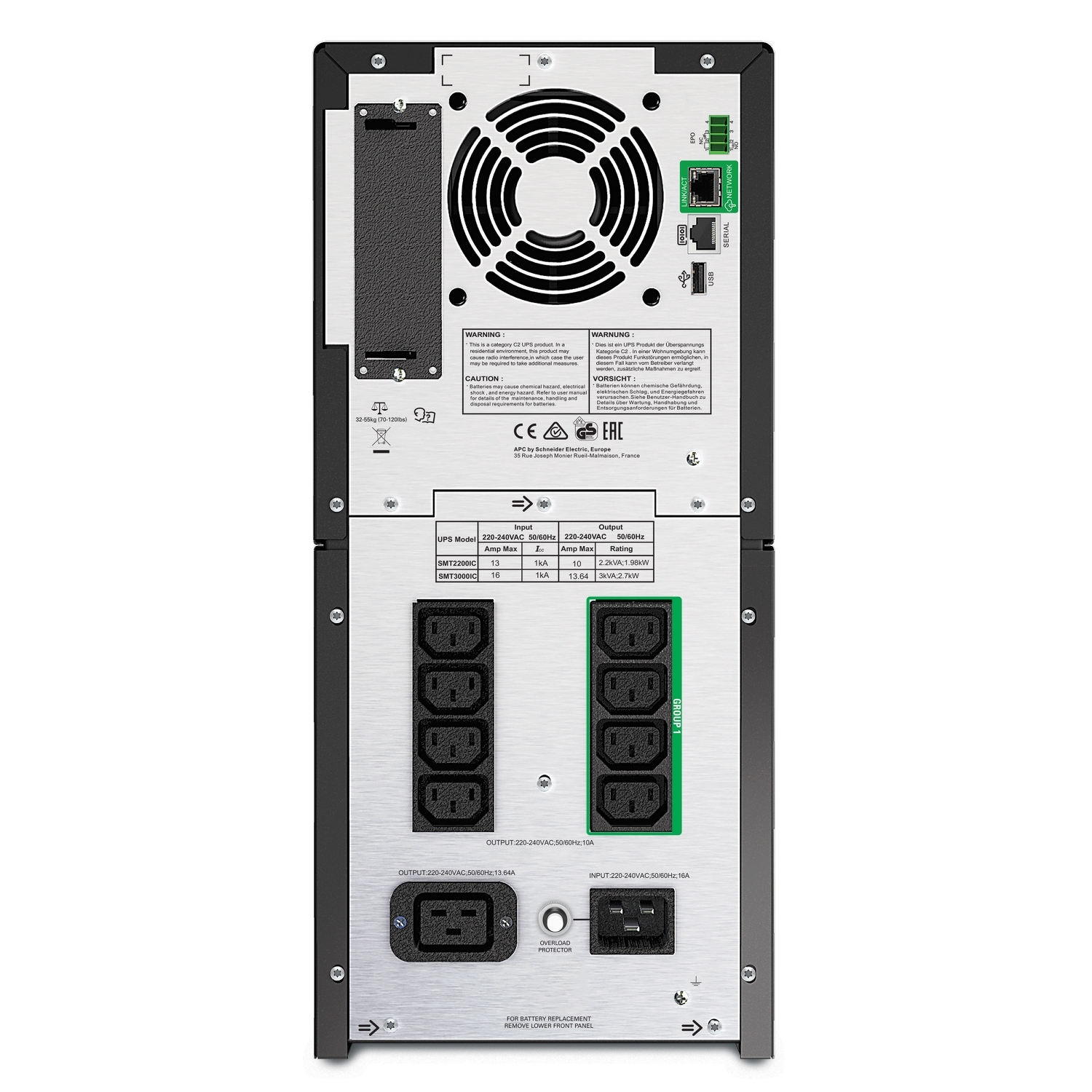APC Smart-UPS 2200VA LCD 230V Linha interactiva with SmartConnect - Image 2