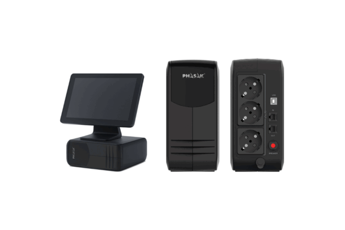 UPS Phasak Smart Lite series 950VA Led- Linha Interativa Schuko - Image 2
