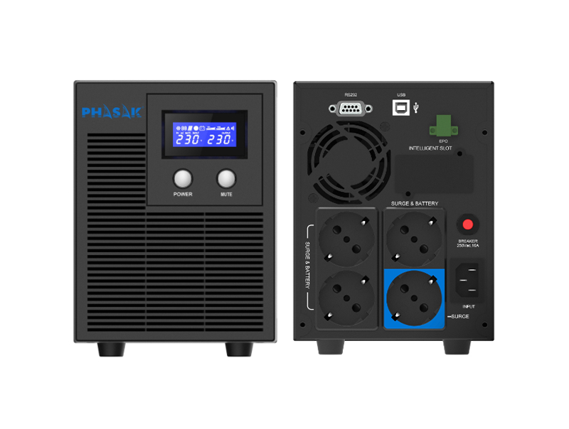 UPS Phasak PROTEKT 2160VA / 1400W Interactive Pure Sinewave - Image 2