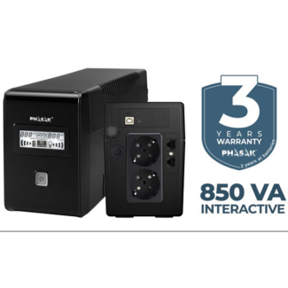 UPS PHASAK LCD Interactive 850 VA / 480 W