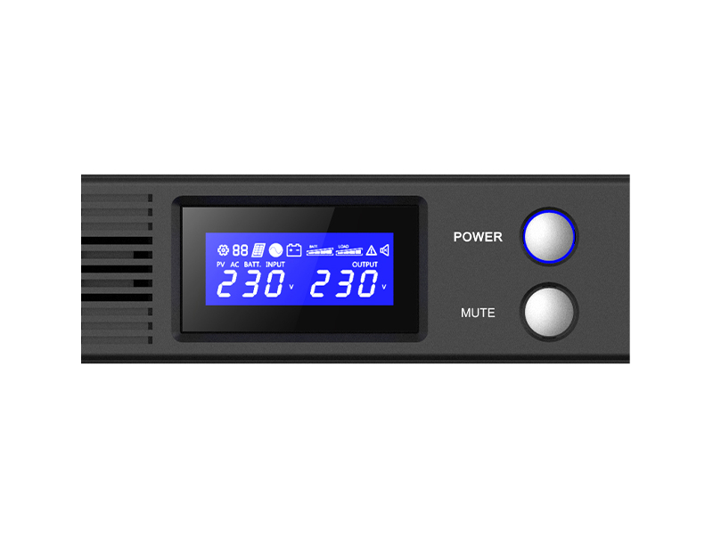 UPS Phasak Rack 1500VA / 900W LCD 1U Interativa Pure Sinewave - Image 3