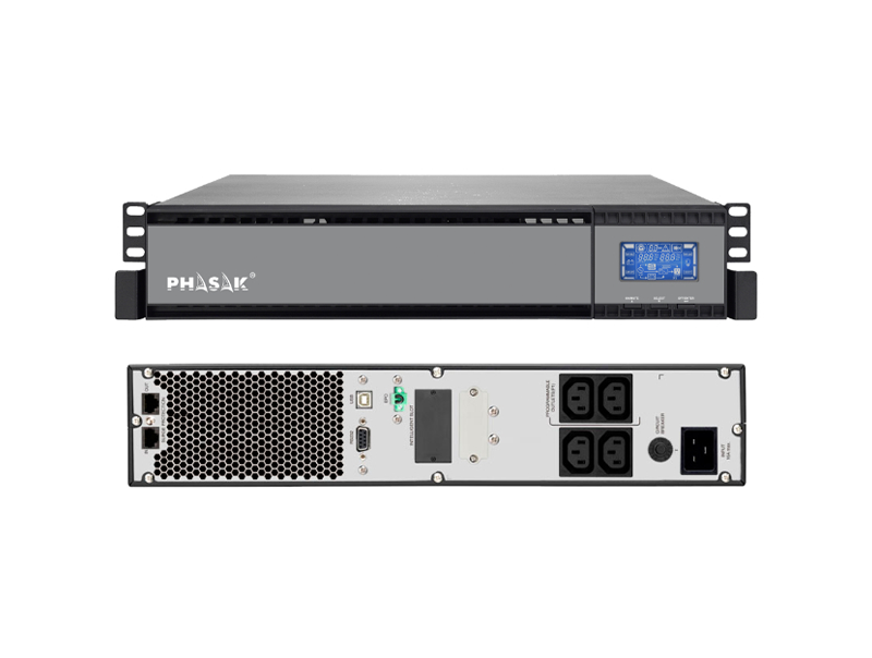UPS PHASAK PRO-RACK LCD On-Line 1000 VA / 900 W - Image 2